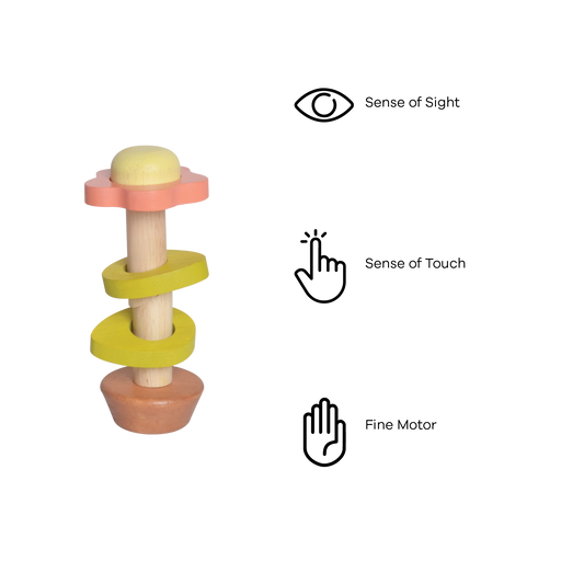 FLOWER POT RATTLE